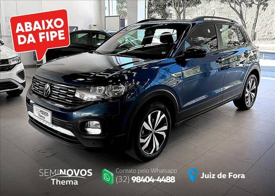 VOLKSWAGEN T-CROSS 1.0 200 TSI TOTAL FLEX COMFORTLINE AUTOMÁTICO VOLKSWAGEN T-CROSS 1.0 200 TSI TOTAL FLEX COMFORTLINE AUTOMÁTICO
